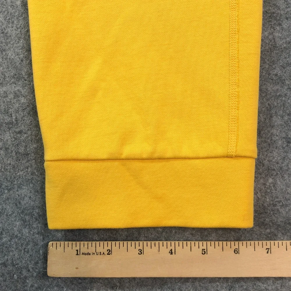 Nike Mens Jogger Sweatpants XXL Yellow Drawstring Gym Tapered Cotton Stretch